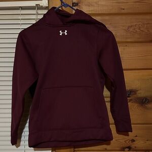 Under Armour Burgundy Pullover Hoodie